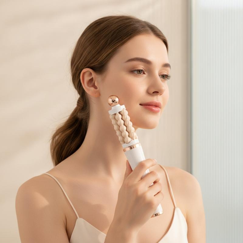 3D Facial Roller Massager Rota - Luxury Skincare Tools recension och pris