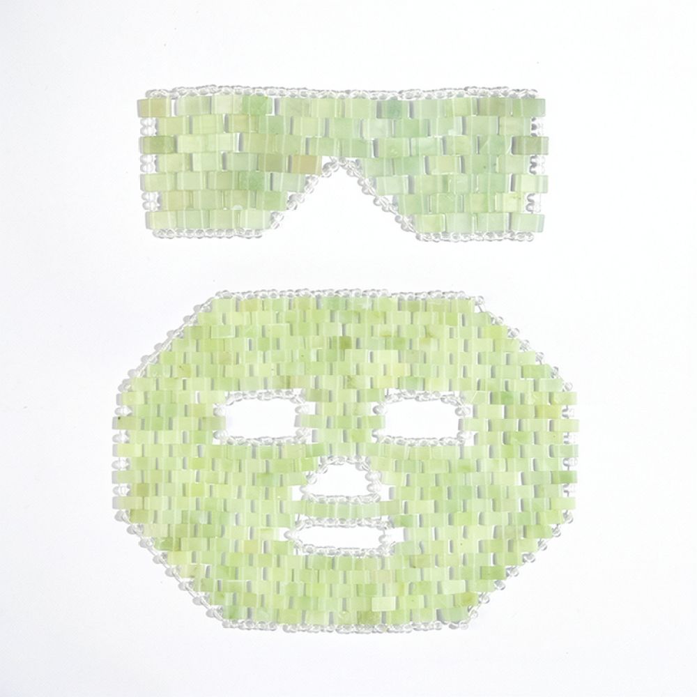 Hand Woven Xiu Jade Eye Mask N - Luxury Skincare Tools recension och pris