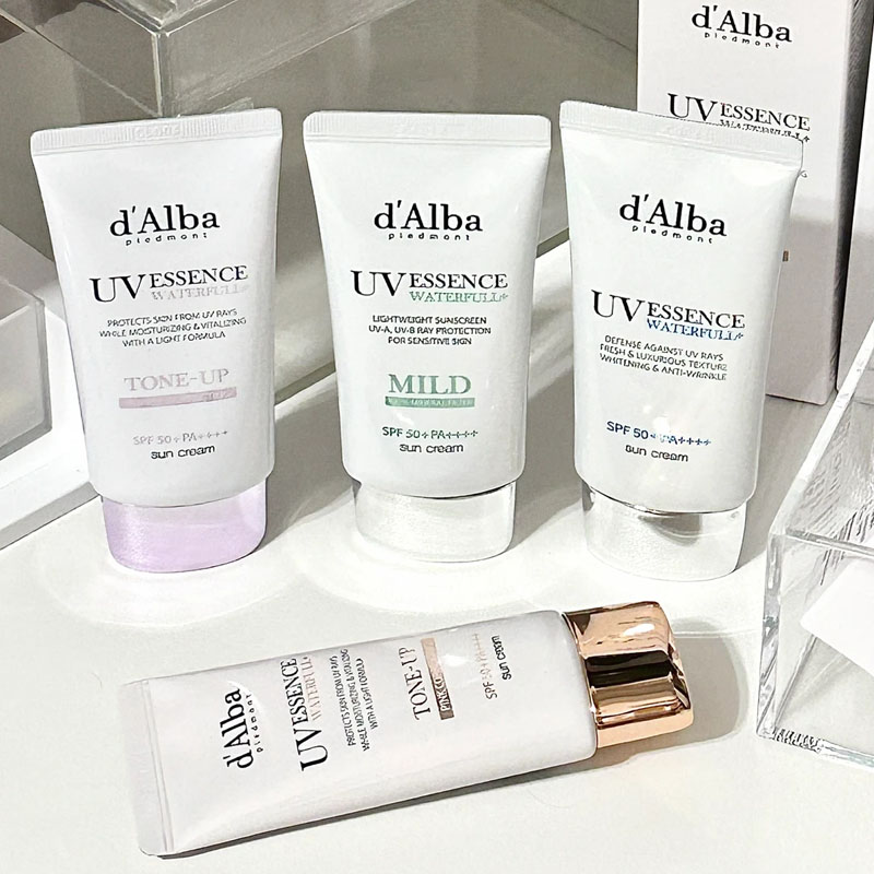 D'Alba UV Essence Waterfull Su - Luxury Skincare Brands recension och pris